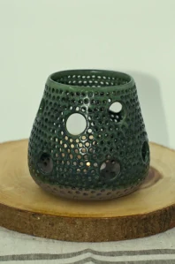 Lampička blob zelená 