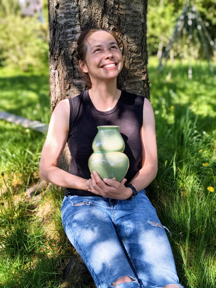 Váza břichatá